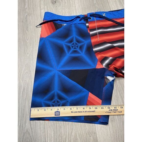 Hurley Boardshorts Swim Suit Shorts Mens‎ 36 Blue 19" Phantom Dalek Beach Kayak - Picture 13 of 15